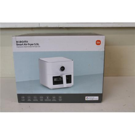 Taastatud. Xiaomi Smart Air Fryer 5.5L EU | Xiaomi | Smart Air Fryer EU | 1600 W | 5.5 L | White | DEMO, MISSING MANUALS