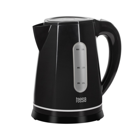 TEESA Electric Veekeetja, 2200 W, Black, 1.8L