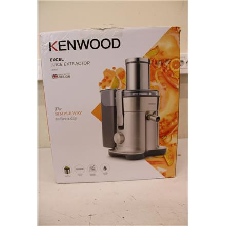 Renew. Kenwood JE850 Juicer, capacity 1,5L, 1500W, metal housing, silver | Kenwood Juicer | JE850 | Type Electrical | Stainless steel | 1500 W | Extra large fruit input | DAMAGED PACKAGING