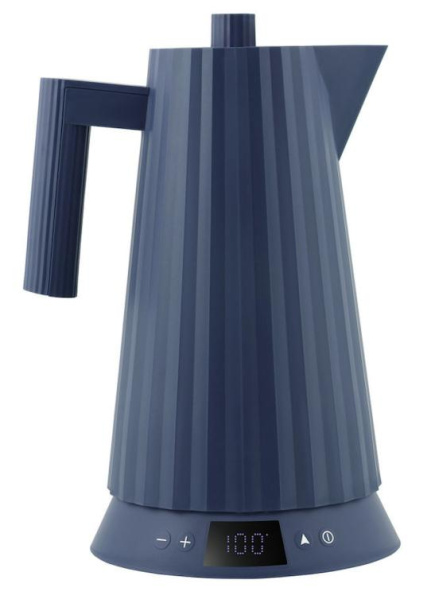 Veekeetja temperatuuri näidikuga, Alessi Plissé 1,7 L, sinine