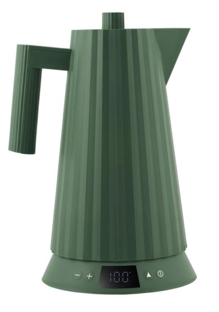 Veekeetja temperatuuri näidikuga, Alessi Plissé 1,7 L, Roheline