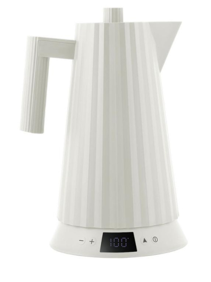 Veekeetja temperatuuri näidikuga, Alessi Plissé 1,7 L, Valge