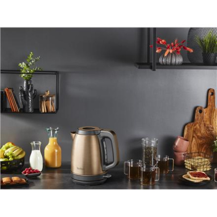 TEFAL Coppertinto Veekeetja | KI280G10 | Electric | 2400 W | 1.7 L | Stainless steel | 360° rotational base | Copper/black