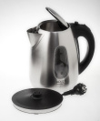 Adler AD 1223 electric Veekeetja 1.7 L Black,Stainless steel 2200 W
