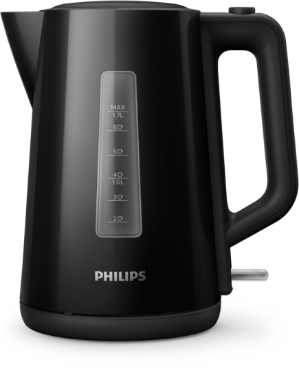 Philips Veekeetja HD9318/20 2200W 1.7l Orbit plastic Veekeetja, spring lid, pilot light, black