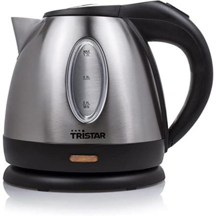 Tristar | Jug Veekeetja | WK-1323 | Standard | 1500 W | 1.2 L | Stainless steel | 360° rotational base | Silver