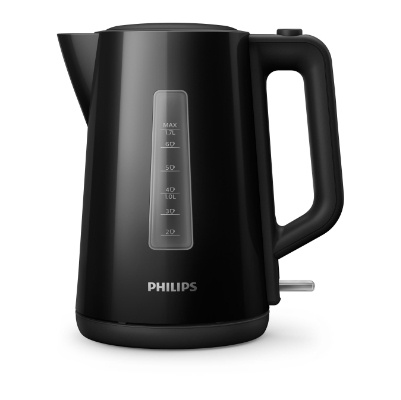 Philips Veekeetja HD9318/20 2200W 1.7l Orbit plastic Veekeetja, spring lid, pilot light, Must T-HD9318/20?/PACKAGE