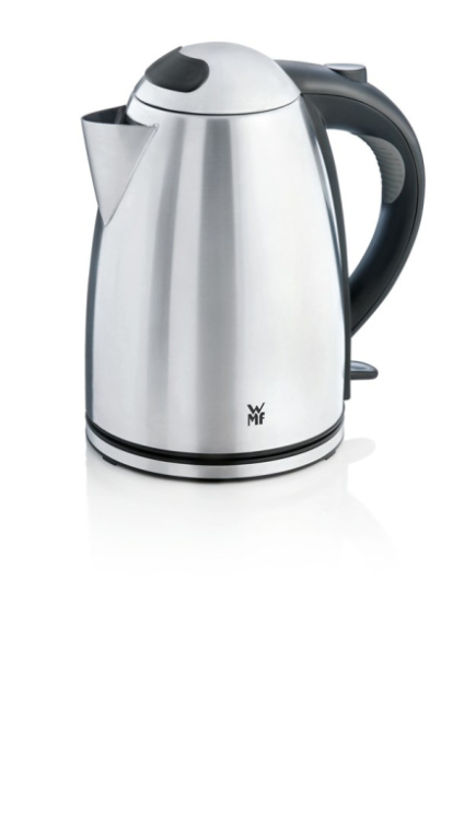 WMF Stelio 0413020012 electric Veekeetja 1.7 L 2400 W Must, Stainless steel