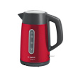 Bosch | Veekeetja | DesignLine TWK4P434 | Electric | 2400 W | 1.7 L | Stainless steel | 360° rotational base | Red/Must
