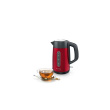 Bosch | Veekeetja | DesignLine TWK4P434 | Electric | 2400 W | 1.7 L | Stainless steel | 360° rotational base | Red/Must