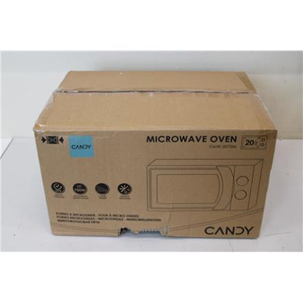 Renew. Candy CMW 2070M Microwave -  | Candy | Microwave Oven | CMW 2070 M | Free standing | 700W W | White | DAMAGED PACKAGING