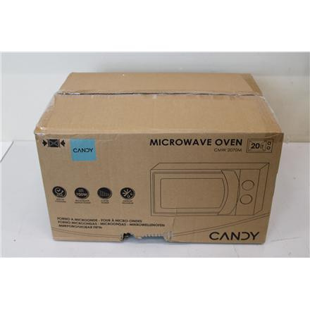 Renew. Candy CMW 2070M Microwave -  | Candy | Microwave Oven | CMW 2070 M | Free standing | 700W W | White | DAMAGED PACKAGING