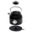 Adler AD 1346B electric Veekeetja 1.7 L 2200 W Must, Metallic