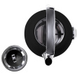 Adler AD 1346B electric Veekeetja 1.7 L 2200 W Must, Metallic