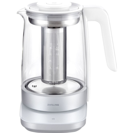 Zwilling ENFINIGY Wasserkocher Glas Weiß