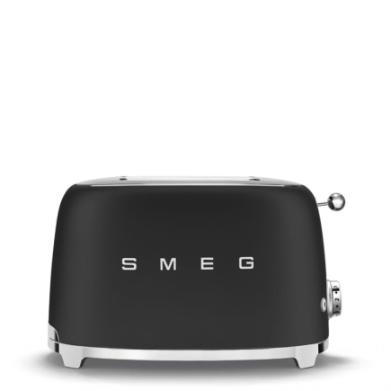 Smeg 50's Style Toaster TSF01BLMEU Must