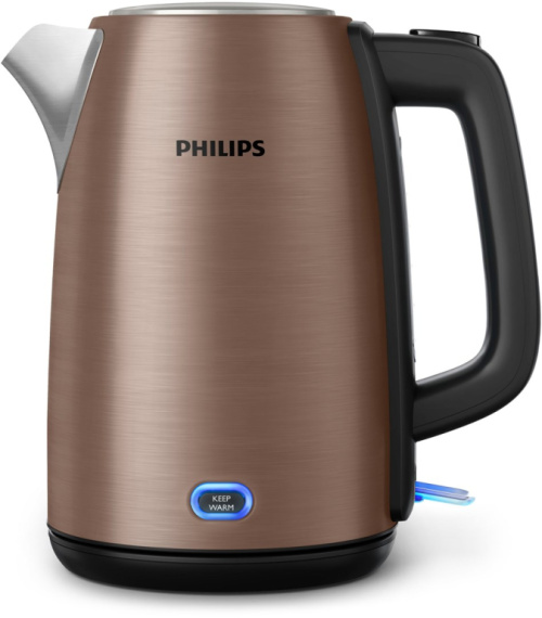 Electric Kettle Philips Viva Collection HD9355/92 1.7 L 2060 W Черный, Copper