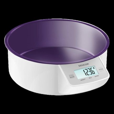 Köögikaal värvilise eemaldatava kausiga Sencor SKS4004VT, lilla