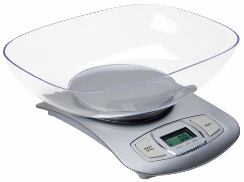 Adler AD 3137s Silver Countertop Electronic kitchen scale