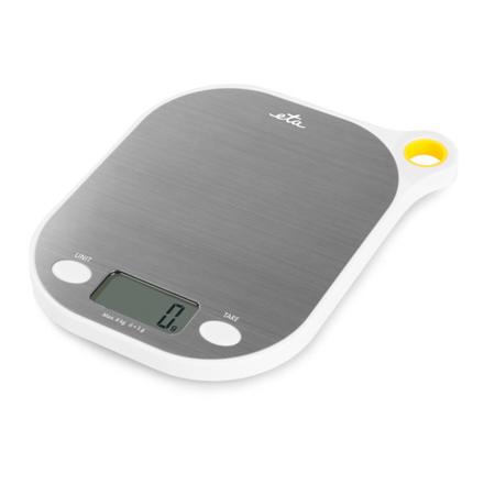 ETA | Kitchen scales | Grami ETA377790000 | Maximum weight (capacity) 8 kg | Graduation 1 g | Display type LCD | White/Stainless steel