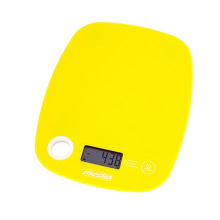 Mesko | Kitchen scale | MS 3159y | Maximum weight (capacity) 5 kg | Graduation 1 g | Display type LCD | Yellow