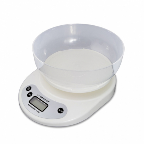 Esperanza KITCHEN SCALE WITH BOWL COCONUT