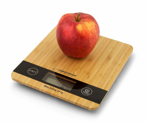 Esperanza EKS005 Electronic kitchen scale Bambus Tabletop Rectangle