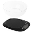 Adler Kitchen Scale with a bowl | MS 3179b | Graduation 1 g | Display type LCD | Black