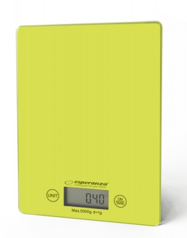 Esperanza Digital Kitchen Scale LEMON GREEN EKS002G