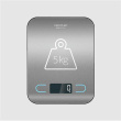 Cecotec Kitchen Scale | CookControl | Maximum weight (capacity) 5 kg | Graduation 1 g | Display type LCD