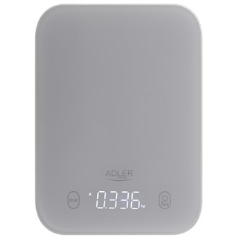 ADLER AD 3181 grey kitchen scale