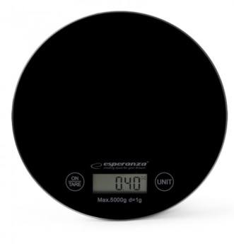 Esperanza Digital Kitchen Scale MANGO Black EKS003K
