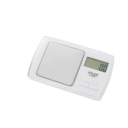 Adler AD 3161 kitchen scale Белый Rectangle Electronic personal scale