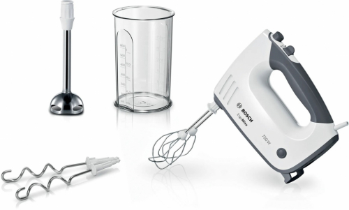 Bosch MFQ37470 Hand mixer 750 W Black, White