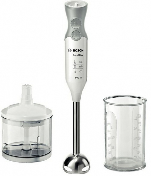 Bosch ErgoMixx MSM66120 Immersion blender 600 W Grey, White