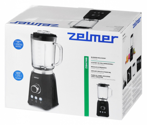 Zelmer cup blender ZSB4799B 1.75 l 1200 W Black