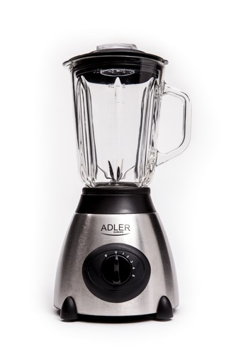 Adler AD 4070 blender 1.5 L Tabletop blender Black,Transparent 600 W