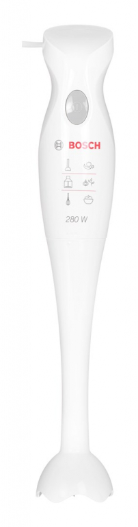 Bosch MSM6B100 blender Immersion blender Silver,White 280 W