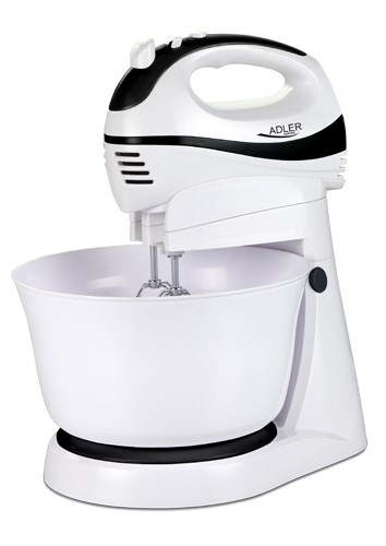 Adler AD 4206 Stand mixer Black,White 300 W