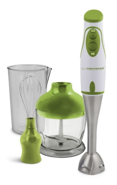 Esperanza EKM003G blender 0.75 L Immersion blender Green,White 450 W