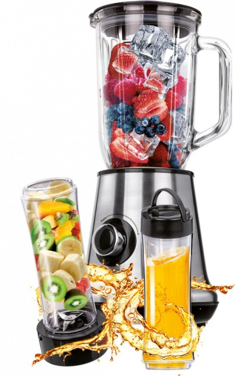 MPM MBL-15M blender 1 L Tabletop blender 450 W Stainless steel