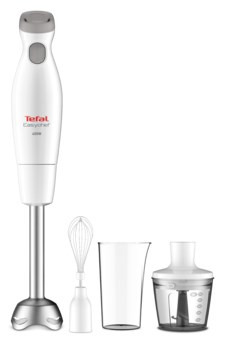 Tefal HB4531 0.5 L Tabletop blender 450 W Grey, Stainless steel, White