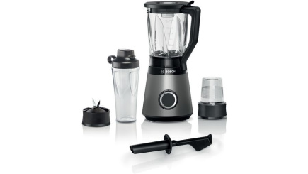 Bosch Serie 4 MMB6177S blender 1.5 L Tabletop blender 1200 W Black, Silver