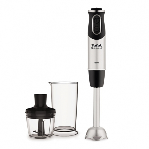 TEFAL | Quickchef 2-in-1  HB659838 | Blender | Hand Blender | 1000 W | Number of speeds 20 | Turbo mode | Chopper | Stainless steel