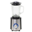 Mesko | Blender | MS 4080 | Tabletop | 600 W | Jar material Glass | Jar capacity 1.5 L | Ice crushing | Black/Silver