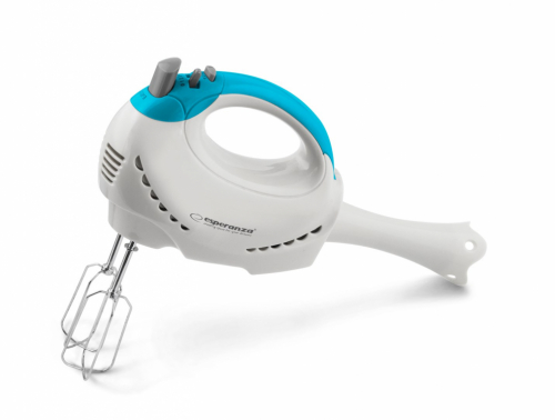 Esperanza EKM010 mixer Hand mixer 300 W Light Blue, White