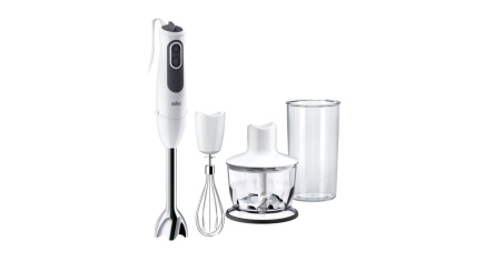 Braun MQ 3135 WH Sauce 0.5 L Immersion blender 750 W Black, White