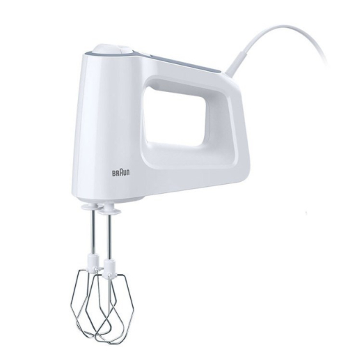 Braun HM 3135 WH Hand mixer 500 W Grey, White