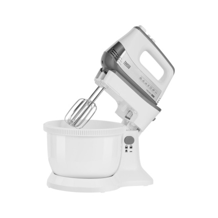 Hand mixer with a rotating bowl and 500W power