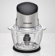 Rommelsbacher MZ 400 electric food chopper 1 L 400 W Black, Stainless steel